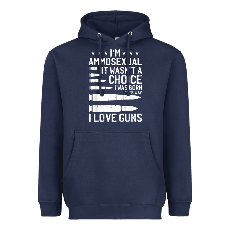 Ammosexual Bullets Love Pro Gun Lover Cool Enthusiast Gifts Heavyweight Hoodie by minhPixels | Teevron