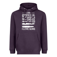 Plum Ammosexual Bullets Love Pro Gun Lover Cool Enthusiast Gifts Heavyweight Hoodie - minhPixels