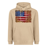 Mushroom american flag and leopard Heavyweight Hoodie - Artiststas