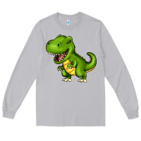 Moon Dust Cartoon T-Rex Long Sleeve Tee - HowdyJamesFarm