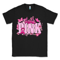 Black Think pink Classic Tee - NancyCooperArtShop