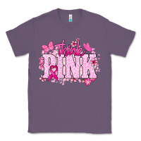 Lavender Think pink Classic Tee - NancyCooperArtShop