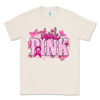 Natural Think pink Classic Tee - NancyCooperArtShop