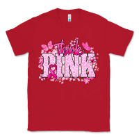 Red Think pink Classic Tee - NancyCooperArtShop