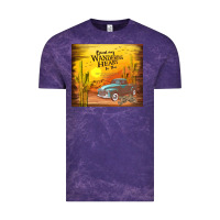 Cloud Purple bind my wandering heart to thee Vintage Tee - TumblerDesignByShophia