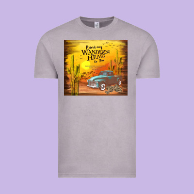 Bind My Wandering Heart To Thee Vintage Tee Designed By Tumblerdesignbyshophia