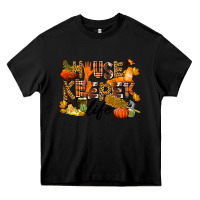 Black Housekeeper life fall Heavy Core Tee - LillyAllenDesigns