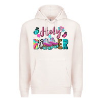 Pale Pink holy roller Premium Hoodie - BundleAndBundleShop