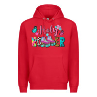 Red holy roller Premium Hoodie - BundleAndBundleShop