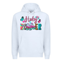 White holy roller Premium Hoodie - BundleAndBundleShop