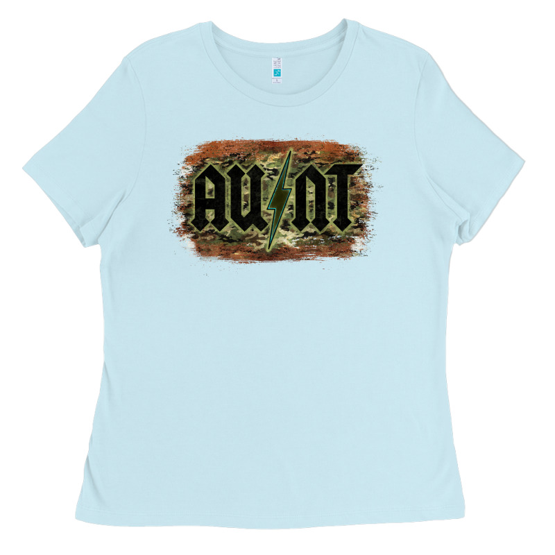 Aunt Camouflage Ladies Tee by Bettercallsaul | Teevron