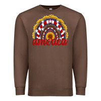 Chestnut america sunflower rainbow Premium Sweatshirt - Artiststas