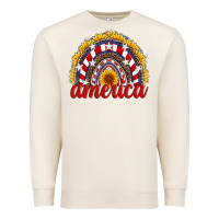Sandshell america sunflower rainbow Premium Sweatshirt - Artiststas