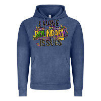 Vintage Denim i have boundary issues Vintage Hoodie - CowGirlArtShop