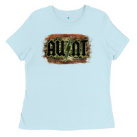Baby Blue Aunt Camouflage Ladies Tee - Bettercallsaul