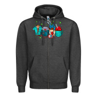Charcoal Heather nurse drink coffee Zipper Hoodie - CowhideDigitalArt