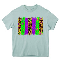 Arona mardi gras brush stoke Heavy Core Tee - JahusDesignShop