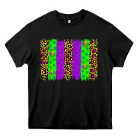 Black mardi gras brush stoke Heavy Core Tee - JahusDesignShop