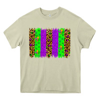 Mossy mardi gras brush stoke Heavy Core Tee - JahusDesignShop