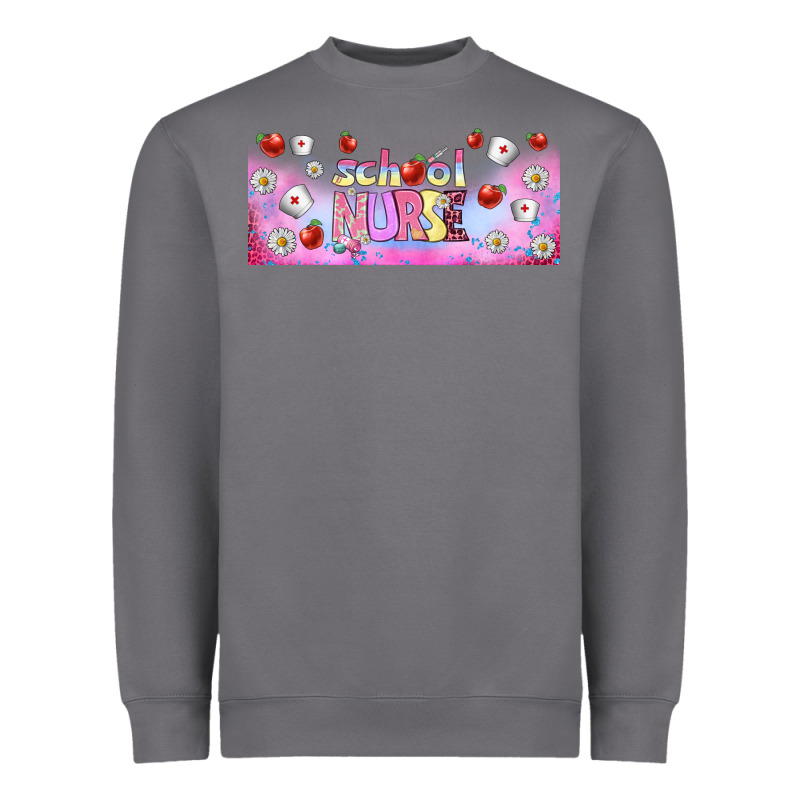 School Nurse Libbey Glass Heavyweight Sweatshirt by BundleAndBundleShop | Teevron