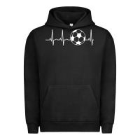 Pigment Black soccer hoodie for teens, men, & women   soccer lover gift pullover hoo Urban Hoodie - minhPixels