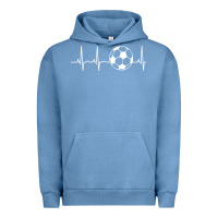 Pigment Pebble Blue soccer hoodie for teens, men, & women   soccer lover gift pullover hoo Urban Hoodie - minhPixels