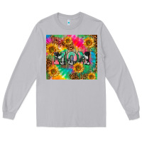 Moon Dust Mom rainbow sunflower Long Sleeve Tee - CowGirlArtShop