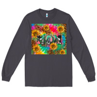Smoke Mom rainbow sunflower Long Sleeve Tee - CowGirlArtShop