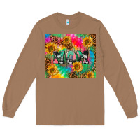 Toasted Coconut Mom rainbow sunflower Long Sleeve Tee - CowGirlArtShop