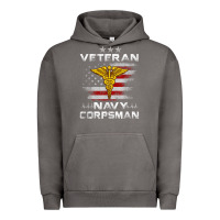 Veteran Navy Corpsman Patriotic 4th Of July Gifts Urban Hoodie | Teevron