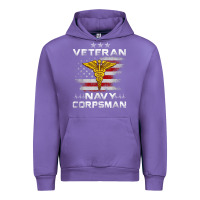 Tulip Veteran Navy Corpsman Patriotic 4th of July Gifts Urban Hoodie - minhPixels