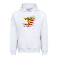 White Veteran Navy Corpsman Patriotic 4th of July Gifts Urban Hoodie - minhPixels