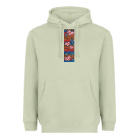 Matcha usa flag and cross penwraps Heavyweight Hoodie - Artiststas