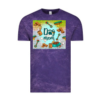 Cloud Purple dog mom Vintage Tee - TumblerDesignByShophia