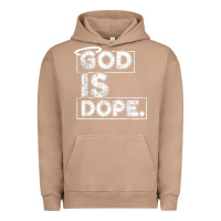 Pigment Burro God Is Dope Gift for faithful Christians Urban Hoodie - minhPixels
