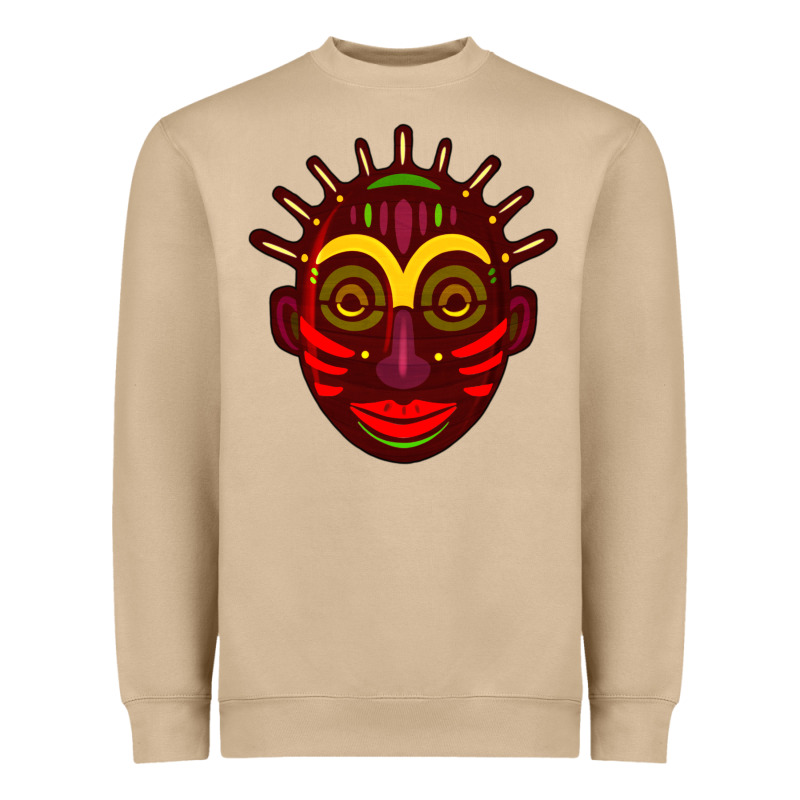 African Masks 2 Heavyweight Sweatshirt by BundleAndBundleShop | Teevron