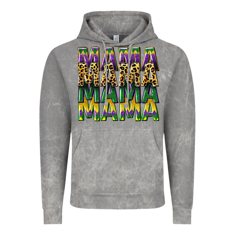Mama Mardi Gras Vintage Hoodie by CowGirlArtShop | Teevron