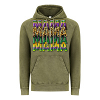 Vintage Olive mama mardi gras Vintage Hoodie - CowGirlArtShop