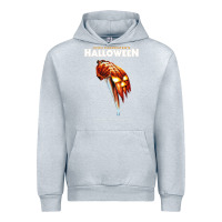 Heather Grey Halloween 1978 Original Graphic . Urban Hoodie - minhPixels