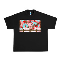 Black cute pig Urban Heavy Tee - TumblerDesignByShophia