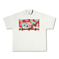 Pistachio cute pig Urban Heavy Tee - TumblerDesignByShophia