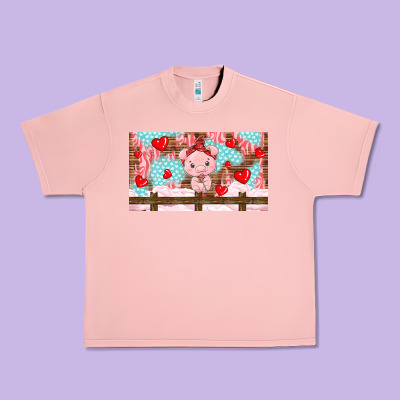 Cute Pig Urban Heavy Tee Designed By Tumblerdesignbyshophia