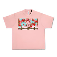 Salmon cute pig Urban Heavy Tee - TumblerDesignByShophia