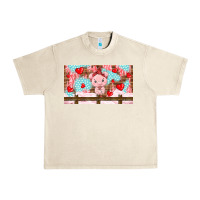 Sandshell cute pig Urban Heavy Tee - TumblerDesignByShophia