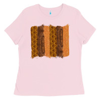 Bubblegum Pink Western Wood Glitter Vintage Pattern Ladies Tee - Bettercallsaul