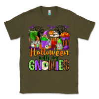 Army Green Halloween with My Gnomies Coffee Cups Classic Tee - texasbilliewilder