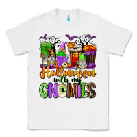 White Halloween with My Gnomies Coffee Cups Classic Tee - texasbilliewilder