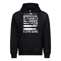Black Ammosexual Bullets Love Pro Gun Lover Cool Enthusiast Gifts Urban Hoodie - minhPixels