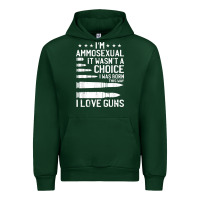 Forest Green Ammosexual Bullets Love Pro Gun Lover Cool Enthusiast Gifts Urban Hoodie - minhPixels