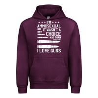 Mauve Wine Ammosexual Bullets Love Pro Gun Lover Cool Enthusiast Gifts Urban Hoodie - minhPixels